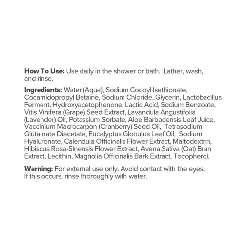 pH-Balanced Probiotic Wash