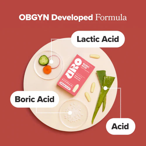 Boric Acid Vaginal Suppository