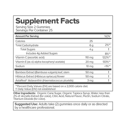 Glowing Skin Gummy Vitamins
